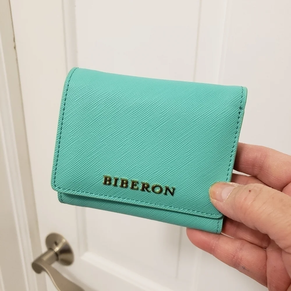 BIBERON BYBASEMA Hayworth Trifold Wallet, Colorful, Compact